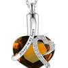 HEARTFELT ASHES: Heart Urn & Perfume Pendant | RAMODO JEWELRY