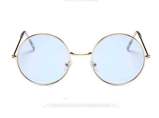 Lunettes de soleil rondes rétro - Vintage chic et colorées