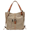 The Versatile Voyager - Convertible Canvas Backpack and Tote
