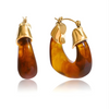 AMBER AURA: Irregular Amber & Steel Jewelry Collection | RAMODO JEWELRY