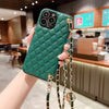 RAMODO Diamond Plaid Crossbody iPhone Case