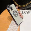 RAMODO Diamond Ring Electroplating Soft iPhone Case