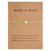 HEART WISH Bracelet | Make A Wish Charm & Cord | RAMODO JEWELRY