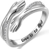 LOVE'S EMBRACE - Adjustable Hug Ring | RAMODO JEWELRY