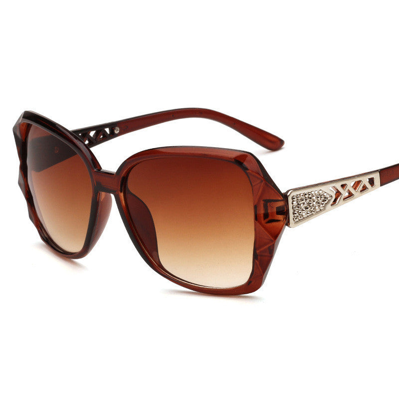 Lunettes de soleil rétro surdimensionnées - Vintage Chic pour femme