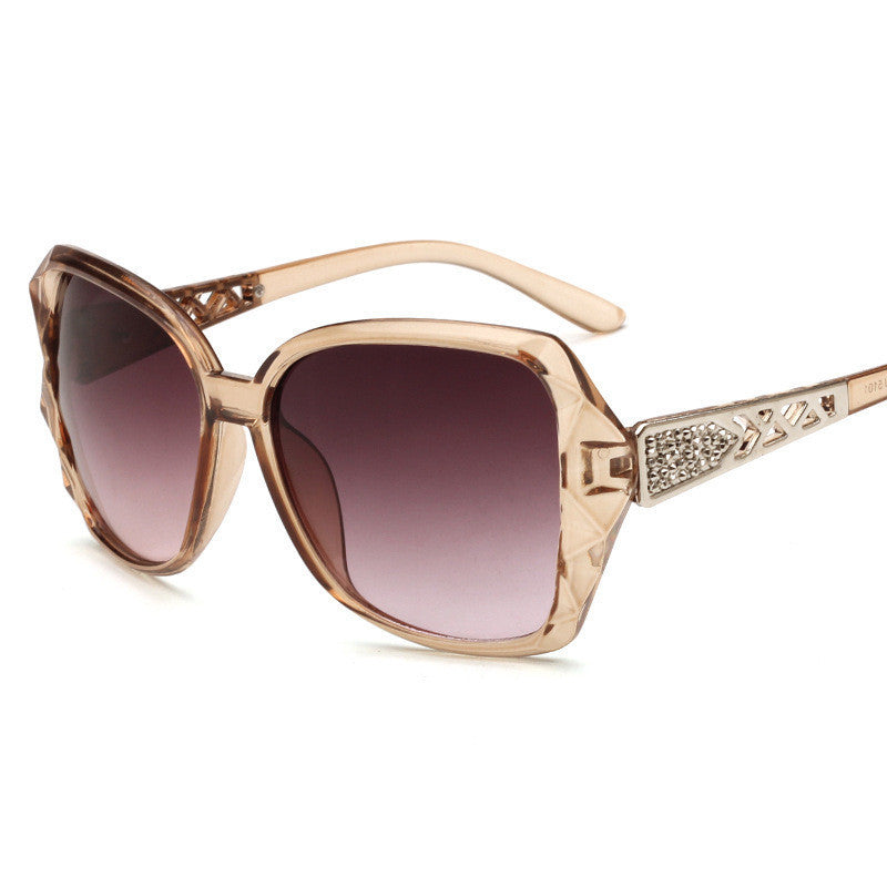 Lunettes de soleil rétro surdimensionnées - Vintage Chic pour femme
