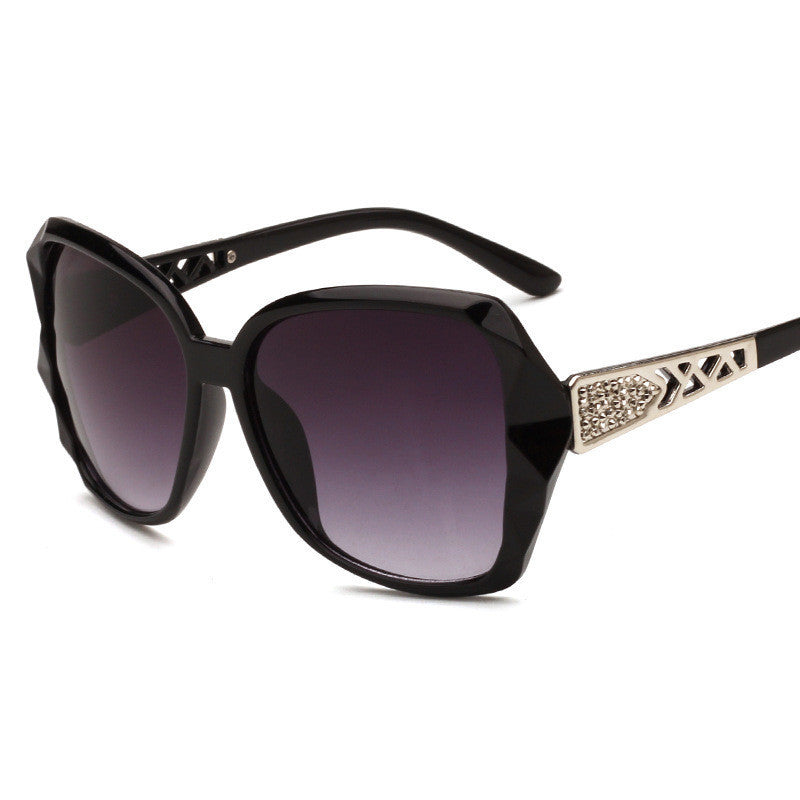 Lunettes de soleil rétro surdimensionnées - Vintage Chic pour femme