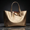 Luxe Leather Tote: Timeless & Sophisticated