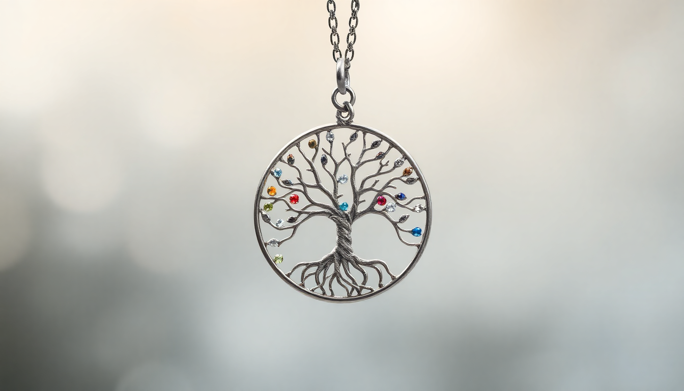 Discover the Enchanting Tree of Life Necklace from RAMODO JEWELRY