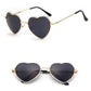 Love-Struck Heart Sunglasses - Retro Chic & Trendy