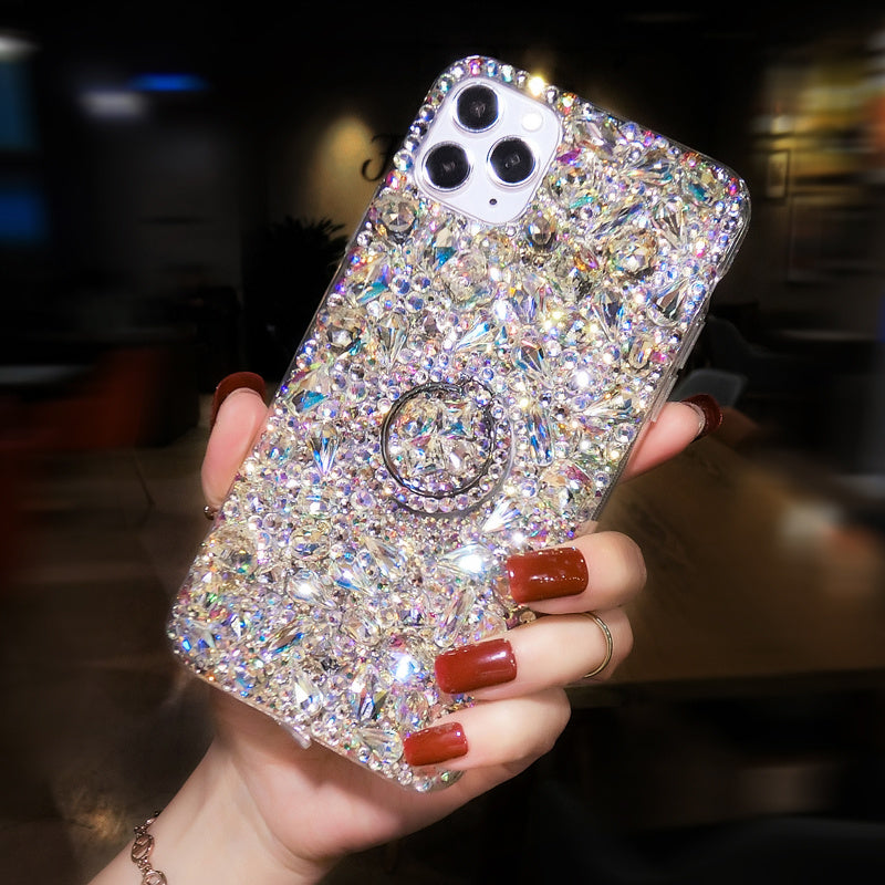 RAMODO Luxury Full Diamond Acrylic Samsung Phone Case