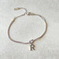 Personalized Initial Knotted Bracelet - Gold/Silver - Dainty & Elegant