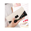 The Blooming Bloom Wallet - Floral PU Leather Clutch with Zipper Closure