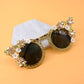 Enchanted Floral Sunglasses - Vintage Glamour