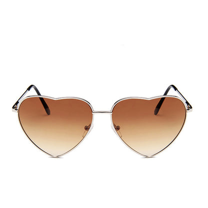 Love-Struck Heart Sunglasses - Retro Chic & Trendy