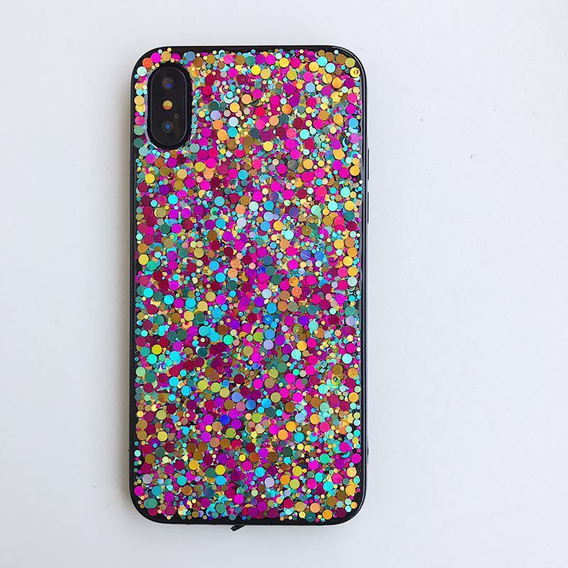 RAMODO Glitter Sequin Shimmer iPhone Case