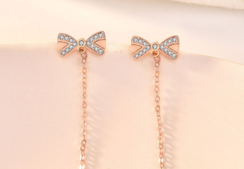 SPARKLING BOWS - RAMODO JEWELRY