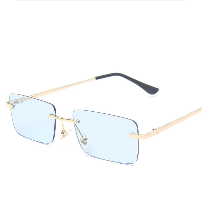 Lunettes de soleil carrées minimalistes - Chic et moderne