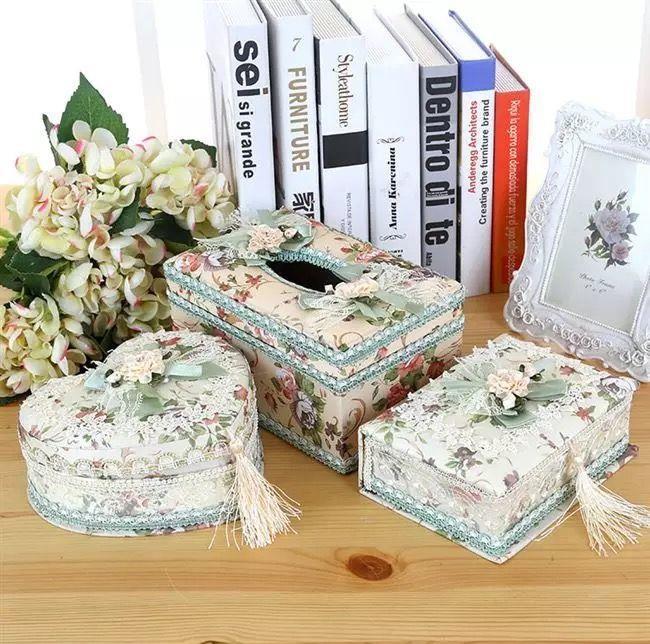 Jewelry Box, Earrings, Ring Storage Box, Tissue Box - RAMODO JEWELRY