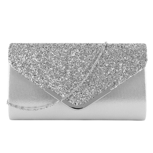 The Starlit Clutch - Sparkling Sequin Envelope Clutch for Special Occasions