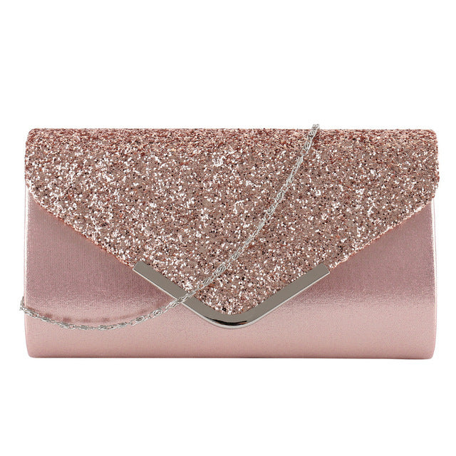 The Starlit Clutch - Sparkling Sequin Envelope Clutch for Special Occasions