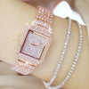 Full diamond waterproof quartz watch - RAMODO JEWELRY