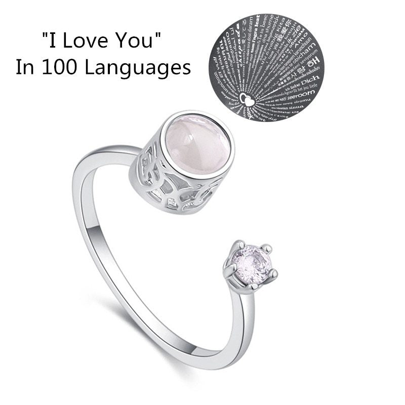 Anillo de te amo en 100 idiomas