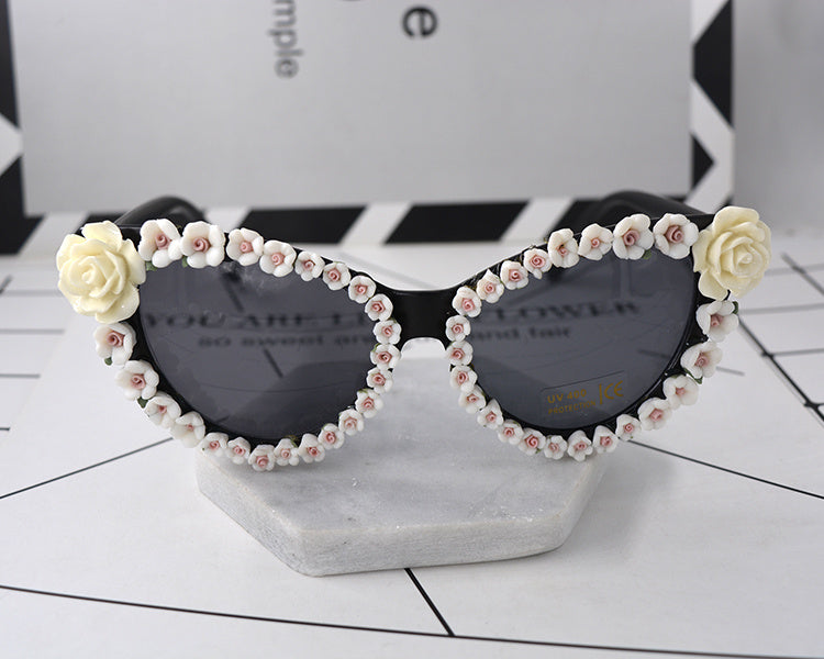 Rose Garden Sunglasses - Romantic & Unique