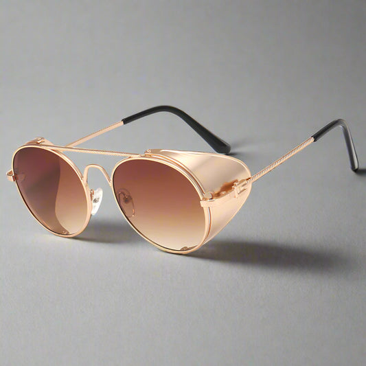 Steampunk Goggles Sunglasses - Retro Futuristic