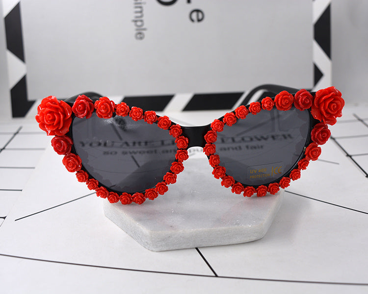 Rose Garden Sunglasses - Romantic & Unique