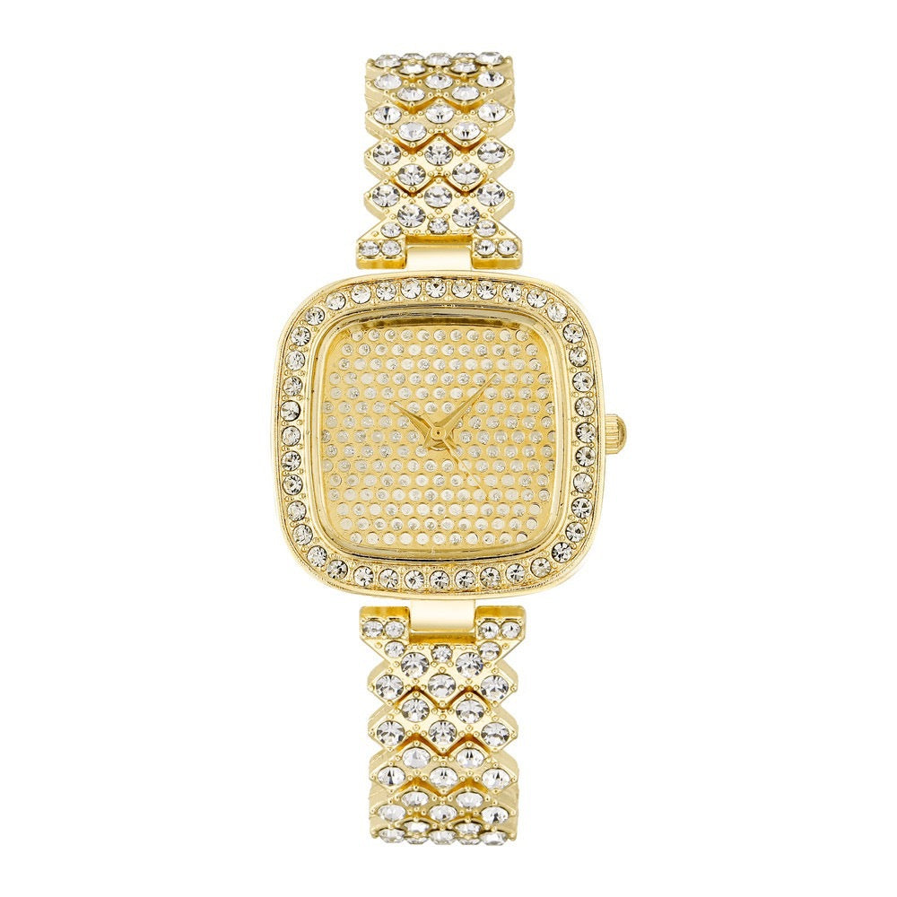 Women's Square Diamond Bracelet Fashion Quartz Watch - RAMODO JEWELRY