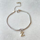 Personalized Initial Knotted Bracelet - Gold/Silver - Dainty & Elegant