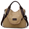 Vintage Canvas Tote Bag: Spacious & Stylish