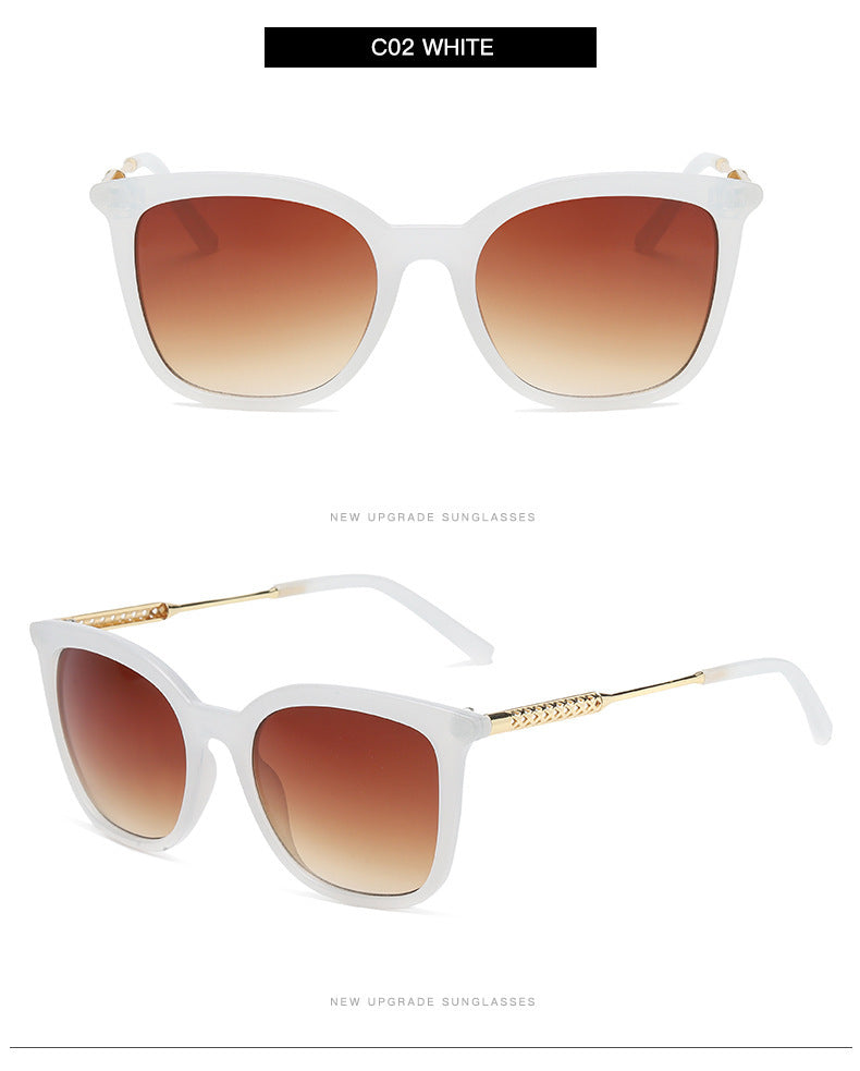 Hollow Metal Sunglasses - Vintage Chic for Trendsetters