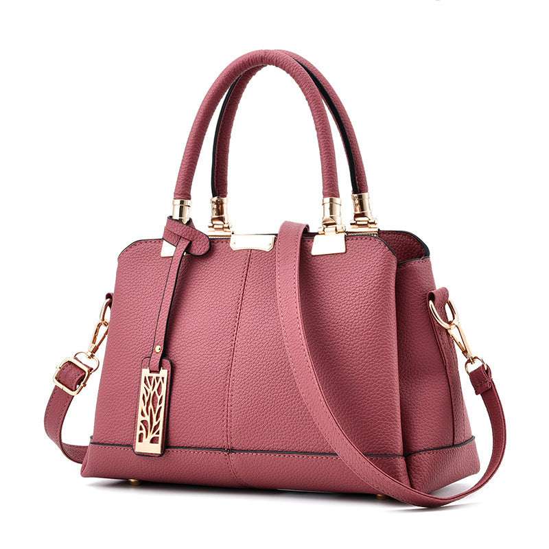 The Enchanting Elegance - Premium PU Leather Handbag with Adjustable Strap