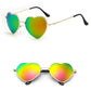 Love-Struck Heart Sunglasses - Retro Chic & Trendy