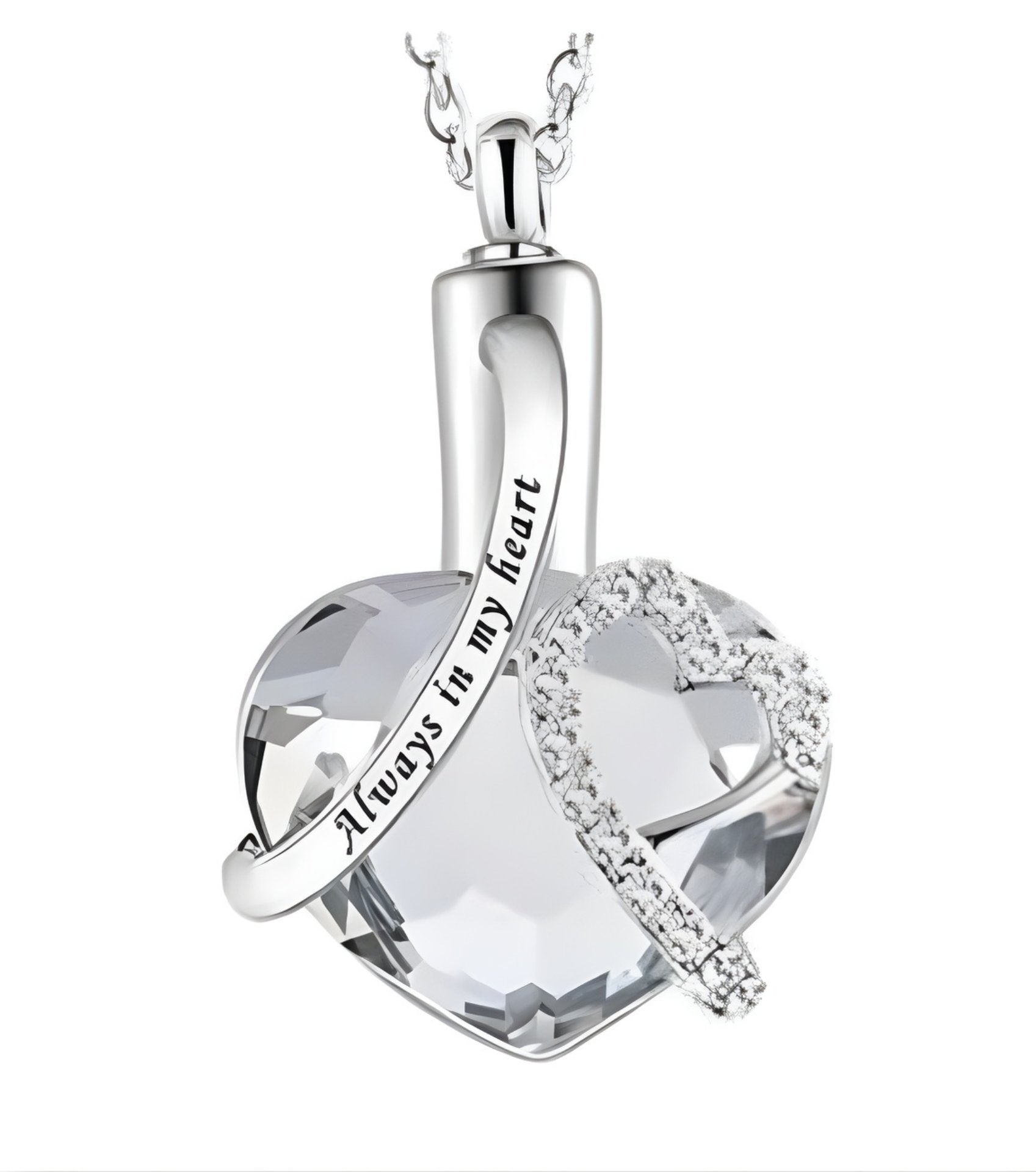 HEARTFELT ASHES: Heart Urn & Perfume Pendant | RAMODO JEWELRY