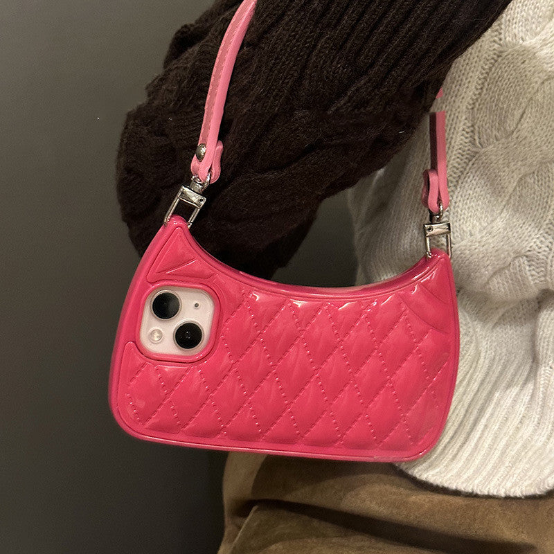 RAMODO Quilted Handbag iPhone Case