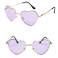 Love-Struck Heart Sunglasses - Retro Chic & Trendy