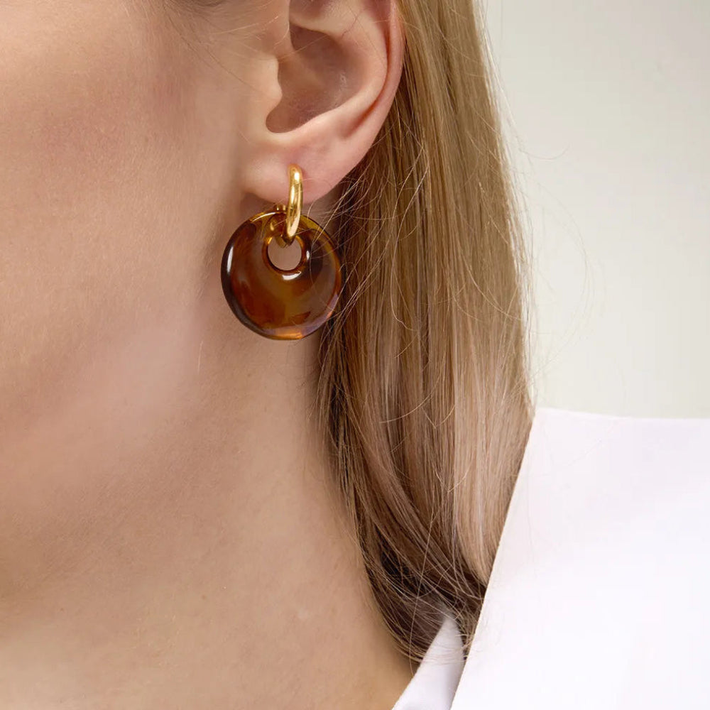 AMBER AURA: Irregular Amber & Steel Jewelry Collection | RAMODO JEWELRY