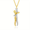 Hugging Couple Necklace | RAMODO JEWELRY