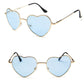 Love-Struck Heart Sunglasses - Retro Chic & Trendy