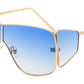 RAMODO Steampunk Square Sunglasses - Retro Futuristic Style