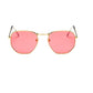 Retro Hexagon Sunglasses - Trendy & Stylish