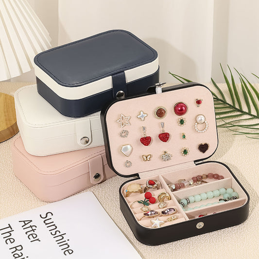 Simple Portable Travel Jewelry Storage Box - RAMODO JEWELRY