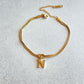 Personalized Initial Knotted Bracelet - Gold/Silver - Dainty & Elegant