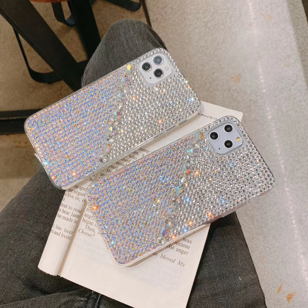 RAMODO Full Diamond Rhinestone Plating iPhone Case