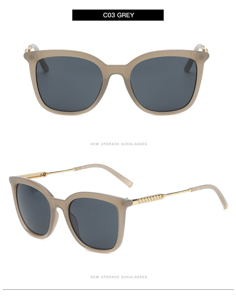 Hollow Metal Sunglasses - Vintage Chic for Trendsetters