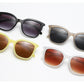 Hollow Metal Sunglasses - Vintage Chic for Trendsetters