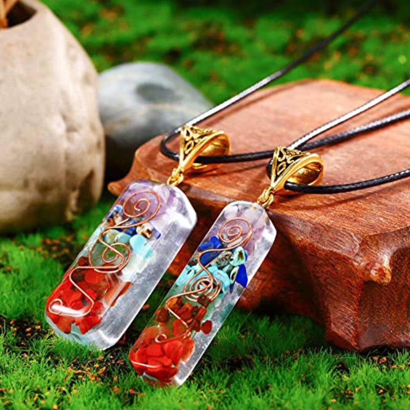 HarmonicAura Orgone Chakra Healing Pendant